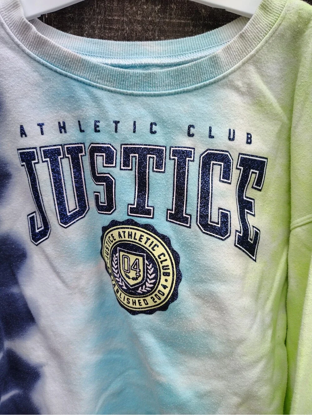 Justice Tie Dye Top